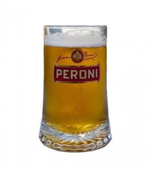 SET 6 BEER MOUTHS PERONI 0.2 L