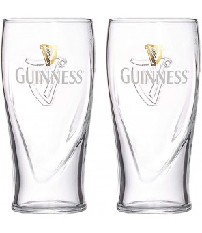 JUEGO DE 2 COPAS DE CERVEZA GUINNESS 0,25 L