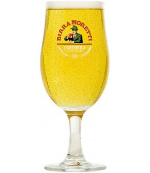 BICCHIERE DA BIRRA MORETTI 0.4 L