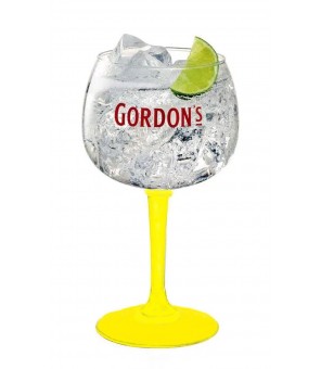 GORDON'S BALLON GLASS BY GIN YELLOW