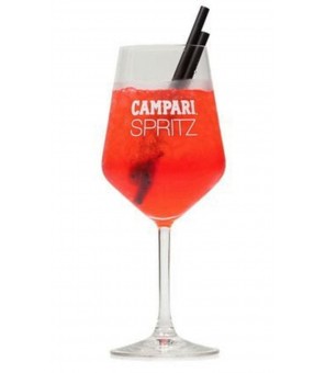 JEU 6 LUNETTES CAMPARI SPRITZ CAPACITÉ 51 CL