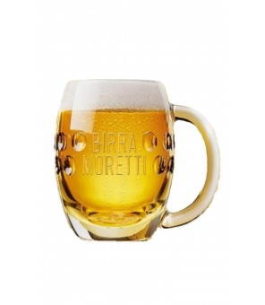 SET 6 MORETTI BEER JUGS 20 CL