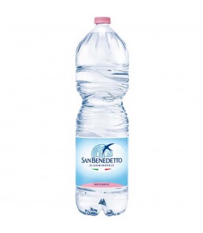 Agua Mineral Natural San Benedetto 6 x 2 lt