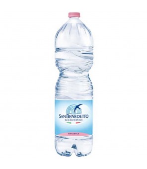 San Benedetto Natural Mineral Water 6 x 2 lt