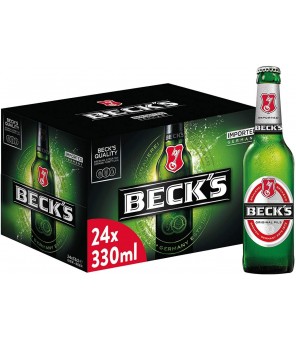 BEER BECKS 24 X 33 CL