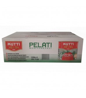 Tomates pelées Mutti 6 x 2,5 kg