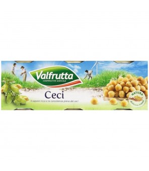 Valfrutta Italienische Kichererbsen 3 x 400 gr