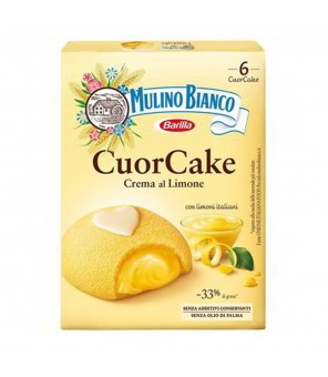 Mulino Bianco Merendina Cuorcacke al Limone 6 x 35 gr