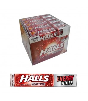 Bonbons Halls Energy Cola 20 x 32 gr