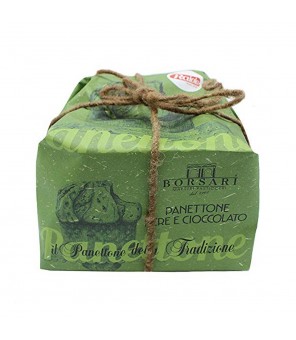 Borsari Panettone med päron och choklad 1 kg