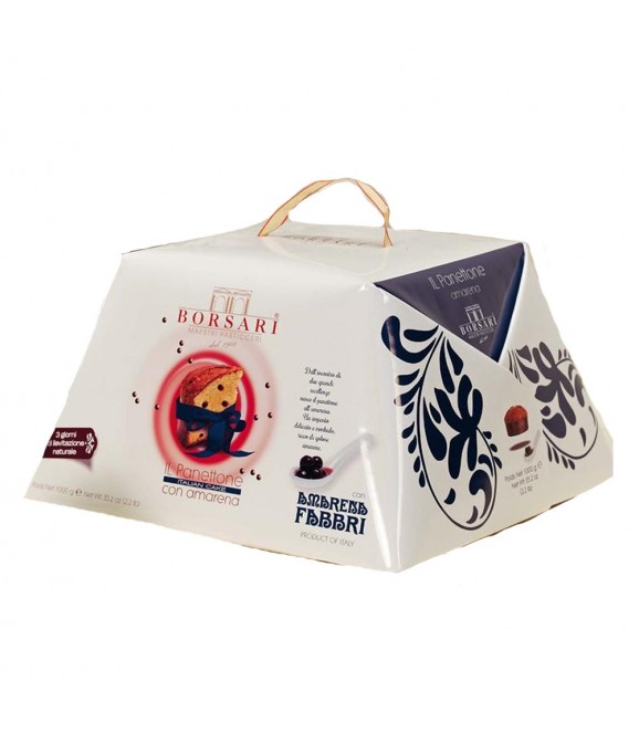 Panettone Borsari avec Amarena Fabbri 1 kg