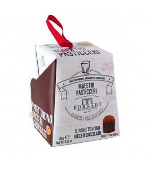 Borsari Panettoncino met Satijnen Chocoladedruppels 100 gr