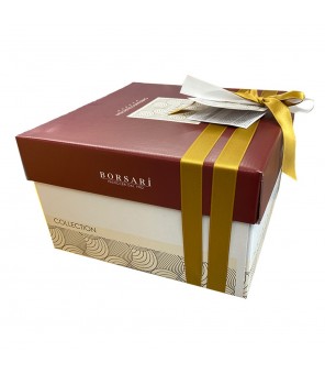 Panettone Clásico Borsari en Caja Regalo Real 2 kg