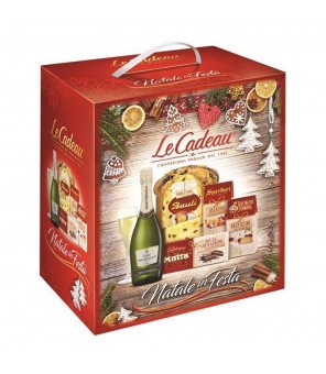 LE CADEAU CHRISTMAS PARTY PACKAGE RED X 5 PIECES