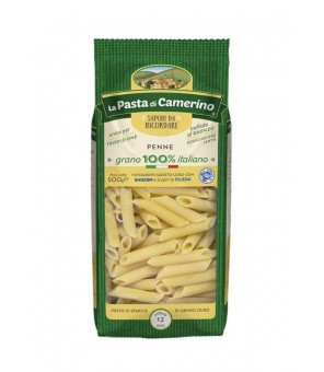 PASTA DE CAMERINO PENNE RIGATE DE SEMOLINA 500 GR