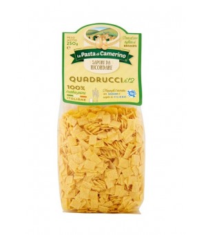 LES PÂTES CAMERINO QUADRUCCI N.12 AVEC OEUF 250 GR