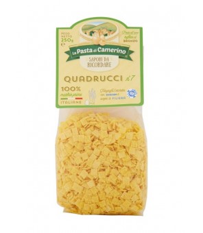 CAMERINO QUADRUCCI PASTA N. 7 MET EI 250 GR