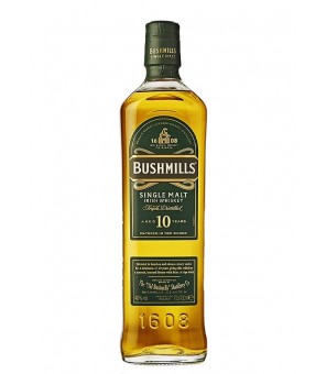 BUSHMILLS WHISKY ALTER 10 JAHRE CL.70