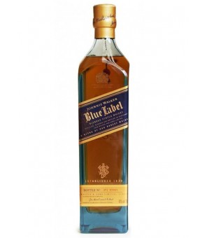 JOHNNIE WALKER WHISKY BLAUW LABEL 70CL