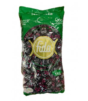 LICORICE DROPS CANDIES 1 KG