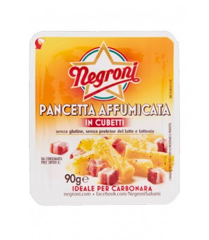 NEGRONI GEROOKTE BACONBLOKJES 90 GR