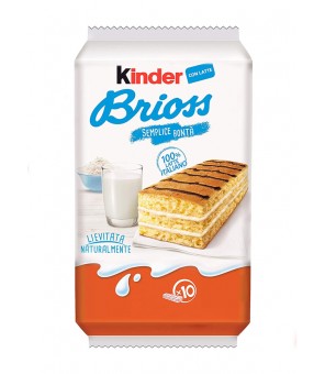 FERRERO SNACKS KINDER BRIOSS 10 PIEZAS