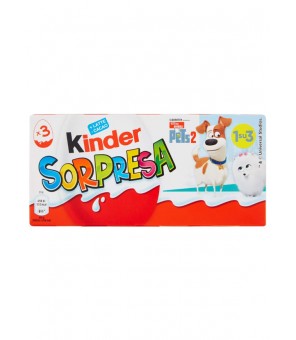 HUEVOS KINDER CHOCOLATE CON SORPRESA 60 GR