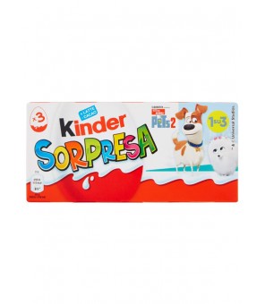KINDER CHOCOLATE EGGS WITH SURPRISE 60 GR