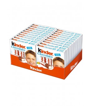 CHOCOLATE KINDER 4 BARRAS X 20 PZS