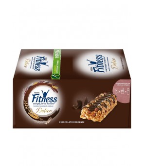 Barrette Fitness Delice Cereali Cioccolato Fondente 24 Pezzi