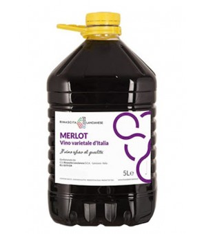 ODMIENNE WINA MERLOT 5 LT