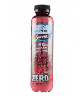 SAN BENEDETTO JUICY ZERO FRUITS ROUGES 12 X 40 CL