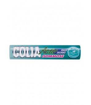 GOLIA ACTIEVE BLAUWE GUMMY SNOEPJES X 24 STICK