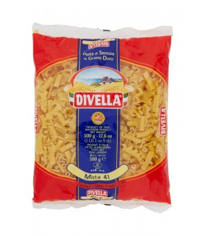 DIVELLA PASTA DI SEMOLA DI GRANO DURO MISTA 41 GR 500 X 24