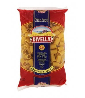 DIVELLA DURUM TARWE SEMOLINA PASTA HALVE OGEN WOLF 20 GR 500 X 24