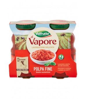 VALFRUTTA FIJN GESTOOMDE PULP 2 X 330 GR