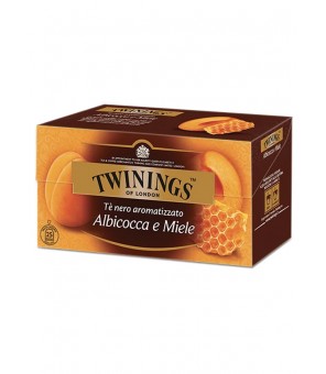 TWININGS DE ZWARTE ABRIKOOS EN HONING 25 FILTERS 50 GR