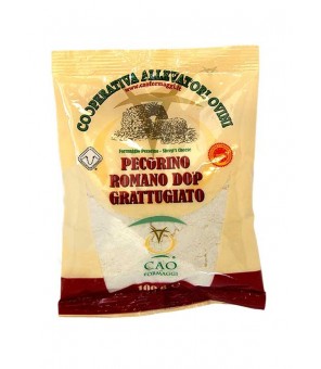 GERIEBENER PECORINO ROMANO KÄSE 100 GR