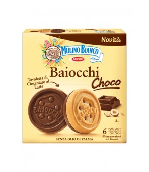 GALLETAS MULINO BIANCO BAIOCCHI CHOCO 144 GR