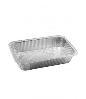 ICONT ALUMINUM CONTAINERS R1-01G 2 PORTIONS X 100 PIECES