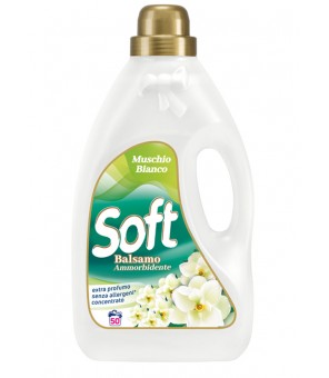 SOFT SOFTENER WITH WHITE MOSS 50 WASHES 3 LT