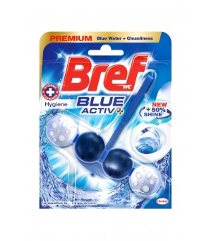 BREF AFWASMIDDEL WC BLAUW ACTIV HYGINE 50 GR