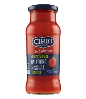 CIRIO ORGANIC CZERWONY SYCYLIJSKI DATTERINO AKSAMITNY 350 GR