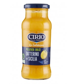 CIRIO BIO GEEL DATTERINO DATTERINO CRÈME VAN SICILIË 350 GR