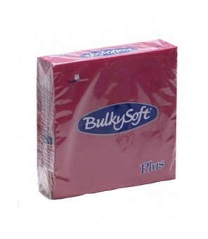 BULKYSOFT SERVIETTEN PLUS 38X38 WEINROT