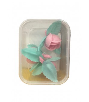 BRISTLE WAFFLE FLOWERS X 3 PIECES