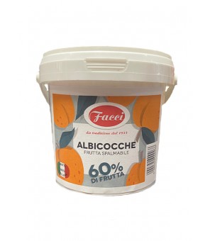 SPREADABLE FRUIT FACES APRICOT 600 GR