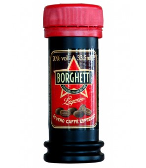 BORGHETTI MIGNON KAFFEELIQUEUR 50 STÜCKE X 3,35 CL