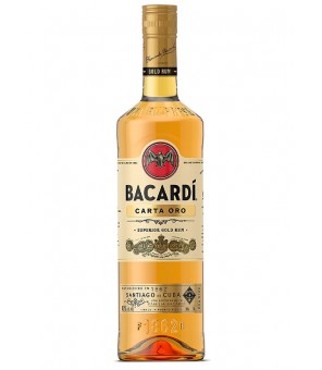 BACARDI RUM SUPERIEUR GOUD PAPIER LT.1