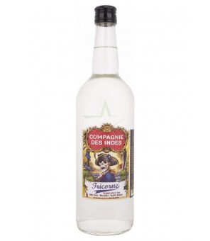 COMPAGNIE DES INDES RHUM BLANC TRICORNE 1 LT